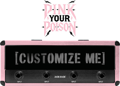 Pluginz - Customize Me - Magnetic Jack Rack - Pink Your Poison