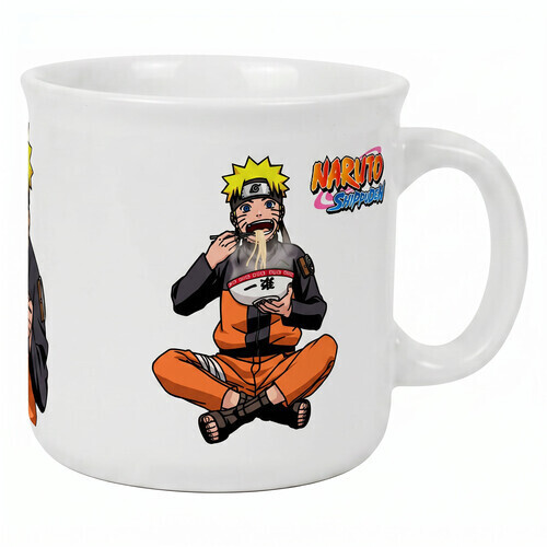 NARUTO - EATING RAMEN 20 OZ CAMPER MUG
