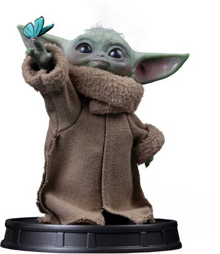 MANDALORIAN AND GROGU - BUTTERFLY WONDER STATUE