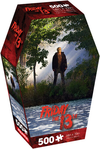 FRIDAY THE 13TH COFFIN BOX 500 PIECE JIGSAW PUZZLE