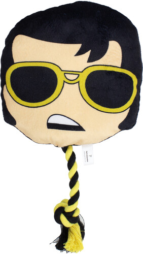 PERRI'S ELVIS PRESLEY PLUSH HEAD ROPE DOG TOY